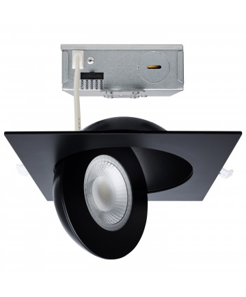 Satco S11863 15WLED/GBL/6/CCT/SQ/BLK 15 Watts 120 Volts Recessed Light