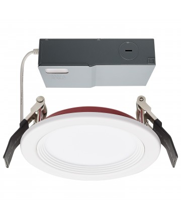 Satco S11865 10W Integrated Recessed Fixture Warm White to Natural