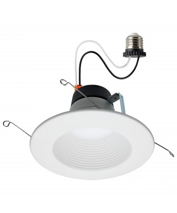 Satco S11883 8W/10.5W/13.5W E26 Adapter Recessed Fixture Warm White to