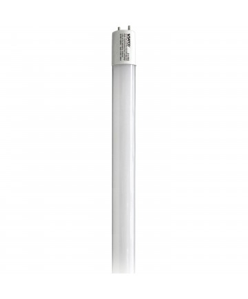 Satco S11960 4FT T8 LED Bulb 10.5W 3000K 120V-277V Ballast Bypass LED Light Bulb