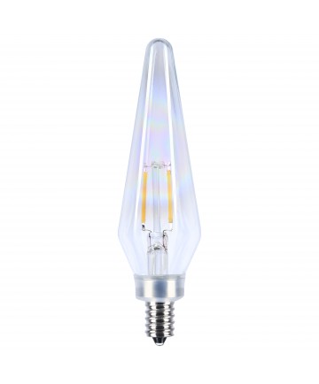 Satco S12142 2W E12 LED Light Bulb Warm / Soft White Warm / Soft White