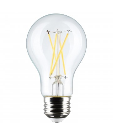 Satco S12462 8A19/CL/LED/E26/927/4PK/120V 8 Watts 120 Volts 0.06A LED