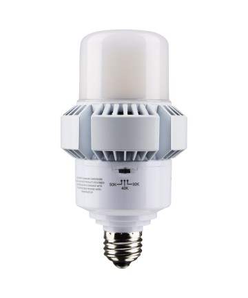 Satco S13162 35W/AP28/LED/CCT/100-277V/E26 35W/17 Watts 100V-277 Volts