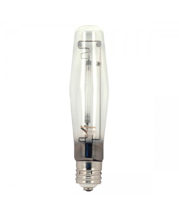 Satco S1927 Satco LU200/ET18 200 Watt ET18 E39 Mogul Base Clear 2000K Universal Operating Position 24000+ Hour S66 High Pressure Sodium Light Bulb