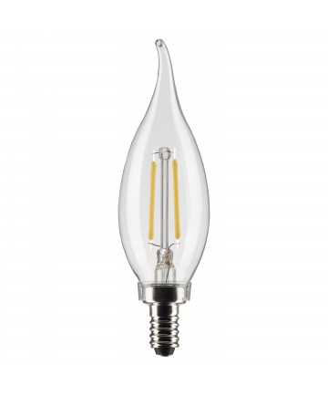 Satco S21294 3CA10/LED/927/CL/120V/E12 3 Watts 120 Volts 0.033A LED