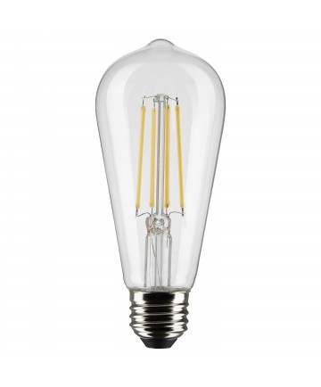 Satco S21365 8ST19/CL/LED/940/E26 8 Watts 120 Volts 0.067A LED Light