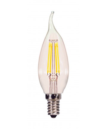 Satco S21722 4.5W CFC/LED/5K/CL/120V/2CD 4.5 Watts 120 Volts LED Light