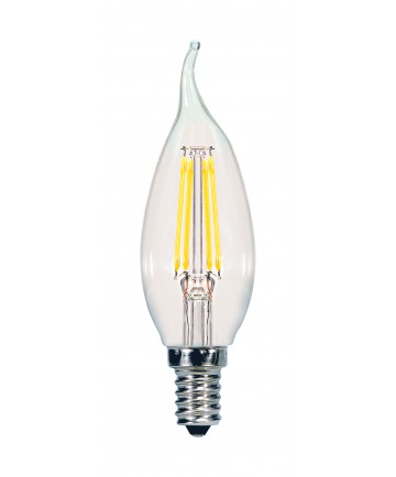 Satco S21723 5.5W CFC/LED/27K/CL/120V/2CD 5.5 Watts 120 Volts LED