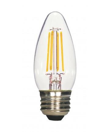 Satco S21730 4.5W ETC/LED/5K/CL/120V/2CD 4.5 Watts 120 Volts LED Light