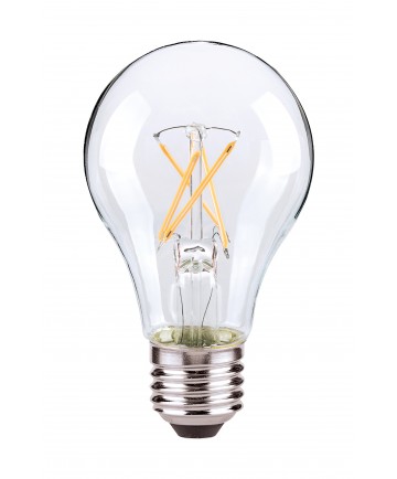Satco S21734 7.5A19/CL/LED/E26/3K/120V/4PK 7.5 Watts 120 Volts LED