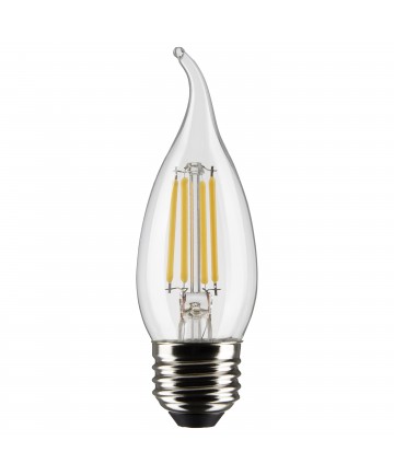 Satco S21849 4CA10/LED/927/CL/120V/E26/2CD 4 Watts 120 Volts 0.033A