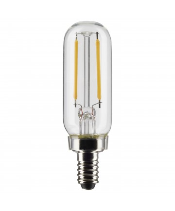 Satco S21858 2.8T6/LED/CL/927/120V/E12/2CD 2.8 Watts 120 Volts 0.023A
