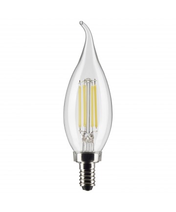 Satco S21883 5.5W E12 LED Light Bulb Natural Light Natural Light 120V