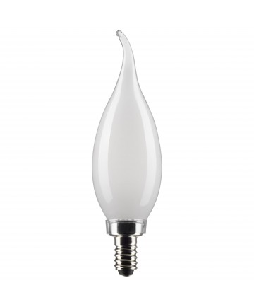 Satco S21884 5.5W E12 LED Light Bulb Natural Light Natural Light 120V