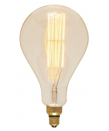 Satco S2433 60PS52/AMBER/E26/VINTAGE/120V 60 Watts 120 Volts