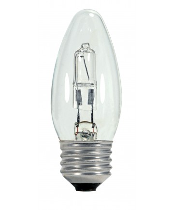 Satco S2443 43ETC/HAL/120V/E26 2/CD 43 Watts 120 Volts Halogen Light