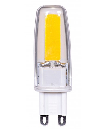 Satco S28602 LED 4W G9 120-130V 3K DIM/CARD 4 Watts 120-130 Volts