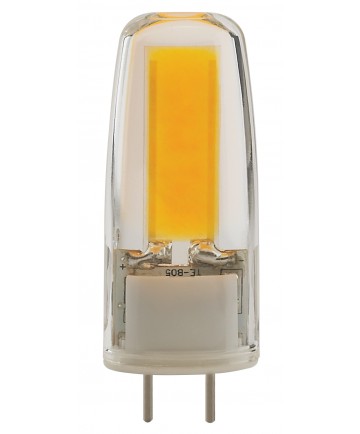 Satco S28681 LED/4W/JC/G8/CL/5K/120-130V 4 Watts 120-130 Volts 5000K