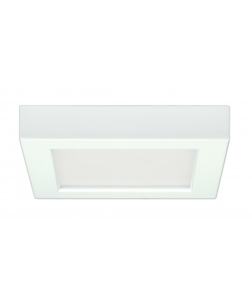 Satco S29327 10.5W/LED/5.5"FLUSH/30K/SQ/WH 10.5 Watts 120 Volts