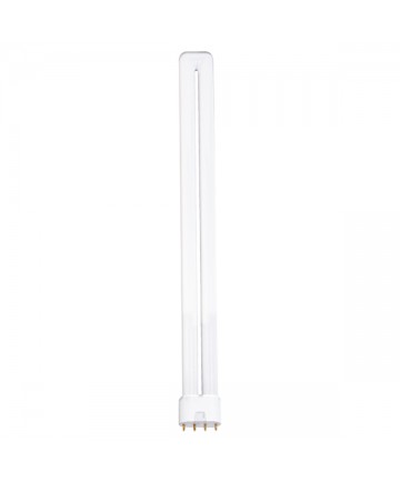 Satco S2964 Satco FT18DL/830/RS 18 Watt T5 2G11 Base 3000K Rapid Start Dulux L Compact Fluorescent Long Twin Tube Lamp (CFL)