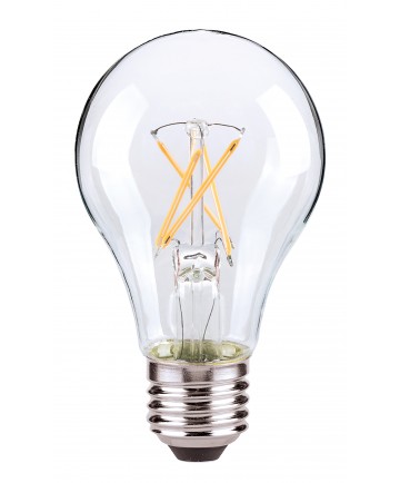 Satco S29879 8A19/CL/LED/E26/27K/90CRI 8 Watts 120 Volts 2700K LED