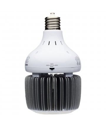 Satco S33114 LED Hi-Bay Mogul Extended Base EX39  80W/100W/130 Watts Wattage Selectable 4000K 100V-277 Volts LED Light Bulb