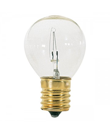 Satco S3718 25W S11 CL INTER BASE CARD 25 Watts 120 Volts Incandescent