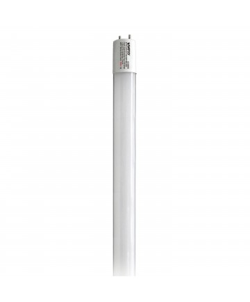Satco S39900 9W T8 LED Bulb 2Ft 3000K Medium Bi Pin Base 120-277V Ballast Bypass LED Light