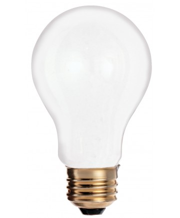 Satco S6050 25W A-19 FROSTED 120 VOLT 25 Watts 120 Volts Incandescent