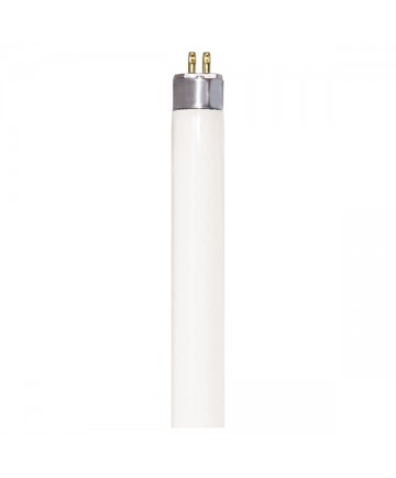 Satco S6437 Satco FP24/830/HO 24 Watt T5 24 inch Mini Bi Pin Base 3000K Tri-Phosphor High Performance High Output Fluorescent Tube/Linear Lamp