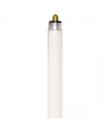 Satco S6474 Satco F64T6/D35 38 Watt T-6 Single Pin Base 64 inch 3500K Neutral White 7500 Hour Instant Start Slimline Fluorescent Tube/Linear Lamp