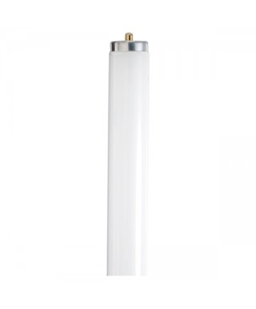 Satco S6586 Satco F48T12/CW/TF 39 Watt T12 48 inch Single Pin Base Cool White Coated Shatter Proof Fluorescent Tube/Linear Lamp