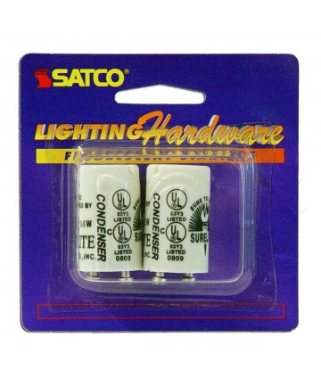 Satco S70/200 FS2 STARTER CARDED 2PER Ballasts Light Bulb