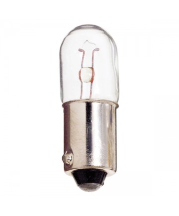 Satco S7023 43 2.5V 1.25W BA9S T3.25 C2R 1.25 Watts 2.5 Volts .50A