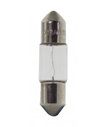 Satco S7776 6430/24V/3W/SV7-8/T2.75/CC8 3 Watts 24 Volts Incandescent