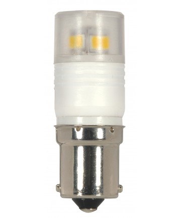 Satco S9223 LED 2.3W BA15S 5000K 2.3 Watts 12 Volts 5000K LED Light