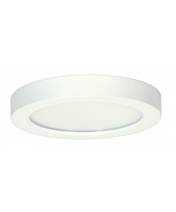 Satco S9331 13.5W/LED/7"FLUSH/30K/RD/WH 13.5 Watts 120 Volts 3000K LED