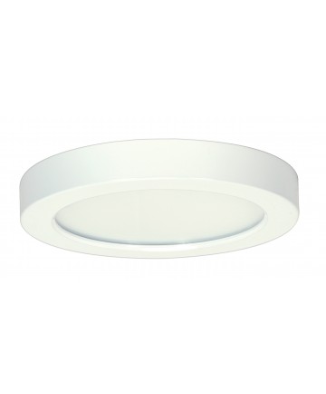 Satco S9331 13.5W/LED/7"FLUSH/30K/RD/WH 13.5 Watts 120 Volts 3000K LED