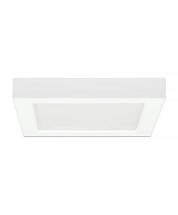 Satco S9335 13.5W/LED/7"FLUSH/30K/SQ/WH 13.5 Watts 120 Volts 3000K LED