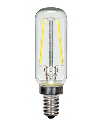 Satco S9872 2.5T6/LED/CL/27K/E12/120V 2.5 Watts 120 Volts 2700K LED