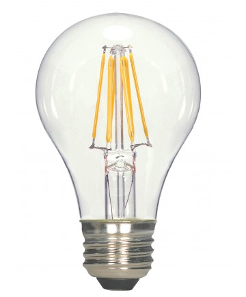 Satco S9894 6.5A19/CL/LED/E26/30K/120V 6.5 Watts 120 Volts 3000K LED