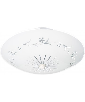 Nuvo Lighting SF76/268 2 Light 12" Ceiling Fixture Round Grape