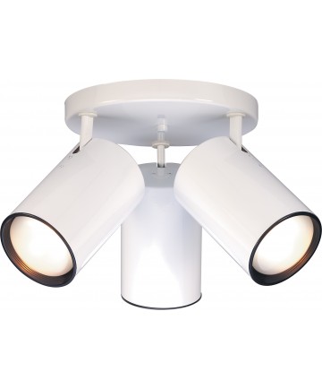 Nuvo Lighting SF76/422 3 Light R30 Straight Cylinder