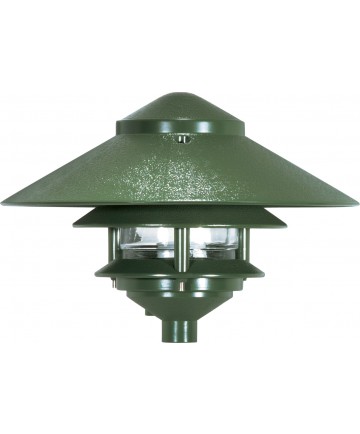 Nuvo Lighting SF76/634 Pagoda Garden Fixture Large 10" Hood 1 light 2