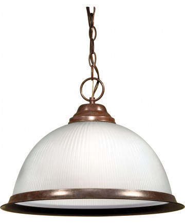 Nuvo Lighting SF76/690 1 Light 15" Pendant Frosted Prismatic Dome