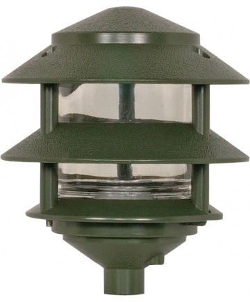 Nuvo Lighting SF77/323 Pagoda Garden Fixture Small Hood 1 light 2 Tier