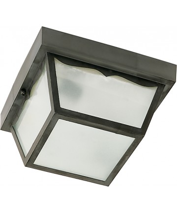 Nuvo Lighting SF77/863 1 Light 8" Carport Flush Mount With Frosted