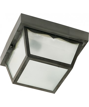 Nuvo Lighting SF77/891 2 Light 10" Carport Flush Mount With Frosted