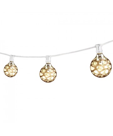 Bulbrite 810052 | Outdoor Mini String Light w/Incandescent G16 Marble
