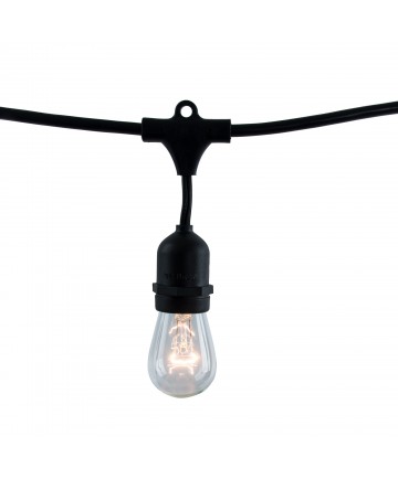 Bulbrite 810002 | Outdoor String Light w/Incandescent 11S14 Bulbs